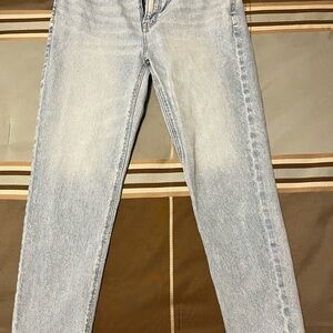 American Eagle Outfitters Light Blue Straight Leg Jeans